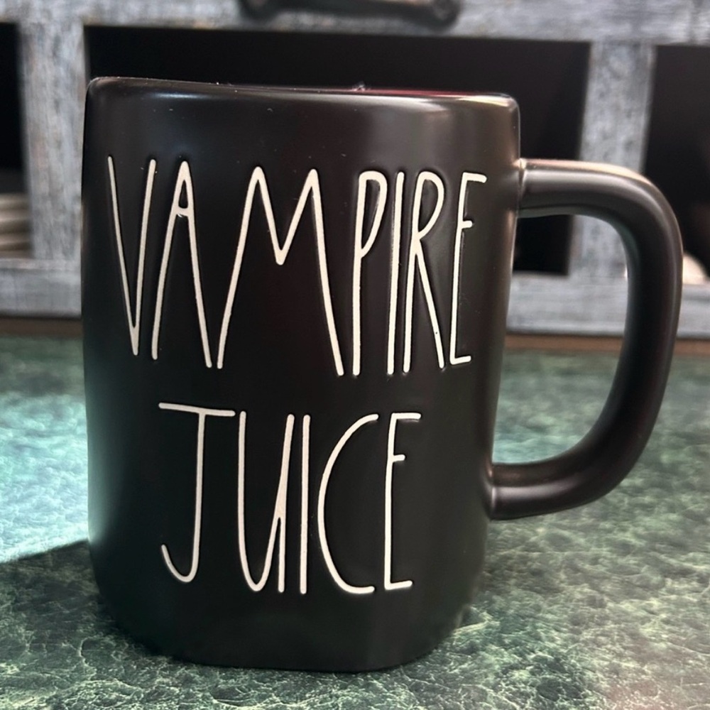 Rae Dunn Vampire Juice Halloween Coffee Mug